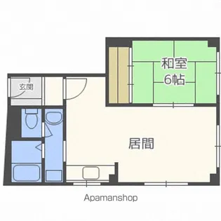 セブンハイツ【201号室】の間取り