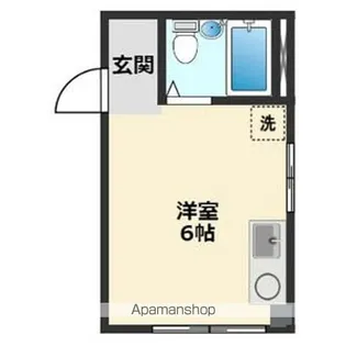 ピーコックビル(東長町)【4階】の間取り
