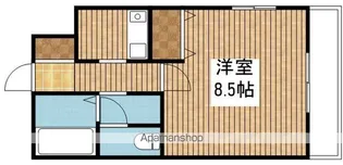 サンシティ笹口【3階】の間取り