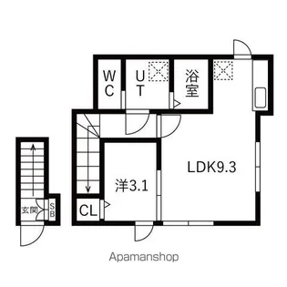 仙台前ルート【2階】の間取り