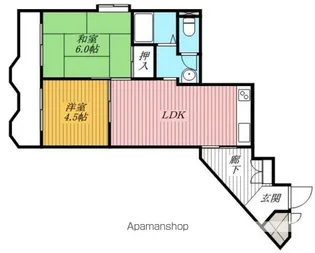 メゾン・ド・リーフ【3階】の間取り