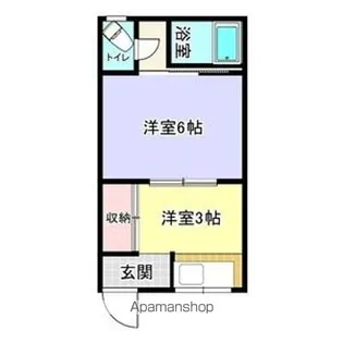 コーポ湊Ⅰ【307号室】の間取り