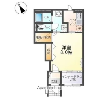 大曽根原町アパート②【1階】の間取り