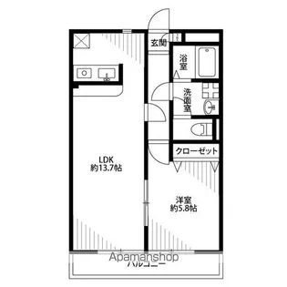 アムール ETOILE【2階】の間取り