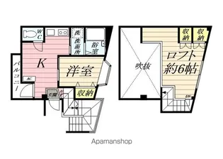 フェリスエントゥラダ【303号室】の間取り