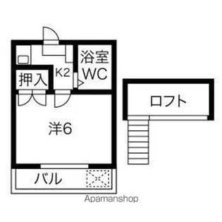 i・city大林【1階】の間取り