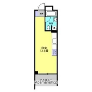 FLATS GAZERY(フラットガゼレイ)【406号室】の間取り