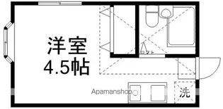 サンパレス【2階】の間取り