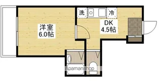 ハーシオンフルタⅠ【3階】の間取り