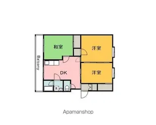 ハイネス西村【403号室】の間取り
