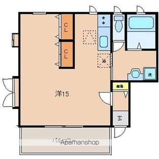 アロハヴィレッジ【Ⅲ102号室】の間取り