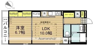 リブリ・富士見ガーデン【1階】の間取り