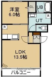 ユリシス【1階】の間取り