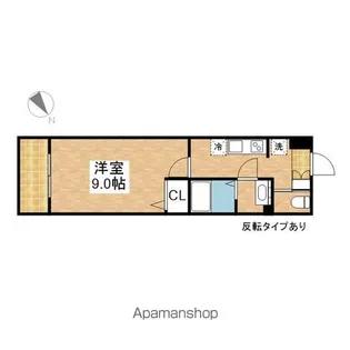 グランシャリオ葵【2階】の間取り