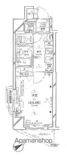 パレステュディオ新宿WEST【4階】の間取り