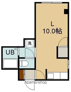コーポ宮島【303号室】の間取り