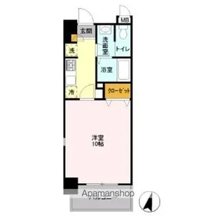 BIZ STAY 千葉・蘇我【2階】の間取り