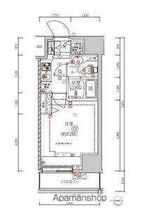ヴィークブライト蔵前【2階】の間取り