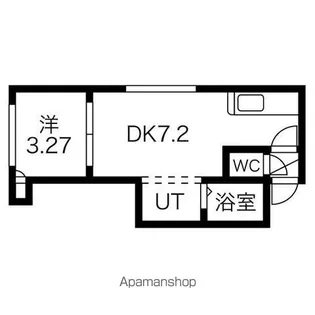 ボヌールN16【2階】の間取り