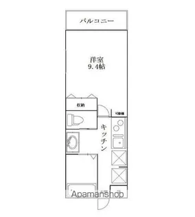 センチュリーオーク B棟【3階】の間取り