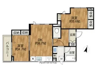 GRAND MAISON Ⅱ【3階】の間取り