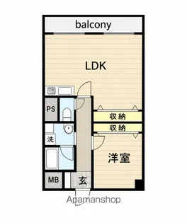 シーアイマンション【235号室】の間取り