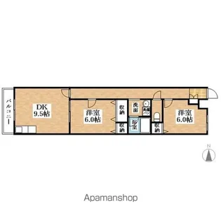 ステージM【2階】の間取り