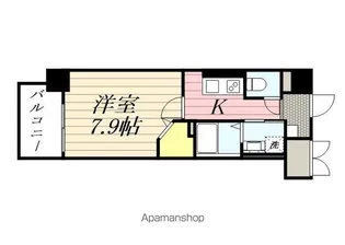 グランセル【307号室】の間取り