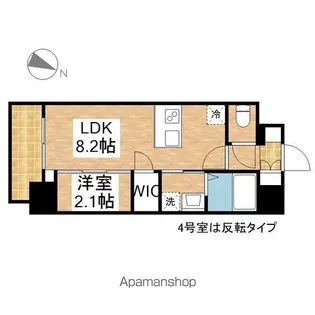 LiveFlat千種WEST【2階】の間取り
