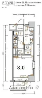XEBECときわ台【2階】の間取り