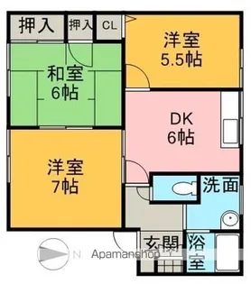 ア・ラ・モード鷹子【C201号室】の間取り