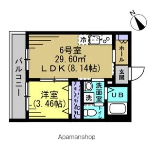 AJ北松戸【2階】の間取り