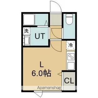 スペースPRIUS【107号室】の間取り