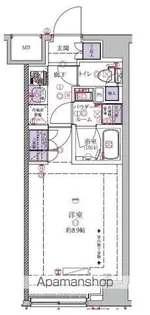 ガリシア中野富士見町【4階】の間取り