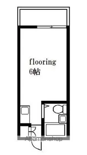 1Rの間取り画像