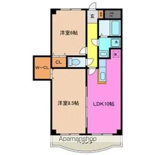 SOLEIL【2階】の間取り