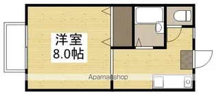 メゾン学南4号棟【422号室】の間取り