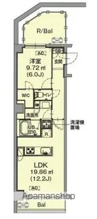 不二美屋Ⅲ【7階】の間取り