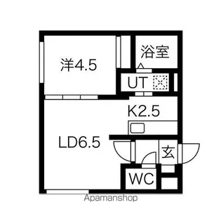 ブラウンスパンカー【3階】の間取り