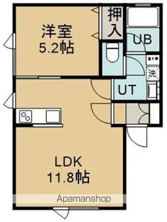レザングレーヌ【2階】の間取り