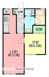 ロードリーT・Ⅰ【1階】の間取り