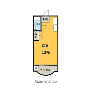 メゾン河合【2階】の間取り