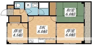 ビアーレ小金井【3階】の間取り