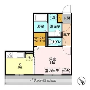 メゾン新浦安【3階】の間取り
