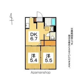 アクティブMY【1階】の間取り