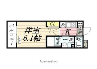 リライア川崎WEST SIDE【1階】の間取り