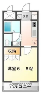 GRAND CASTLE N【103号室】の間取り