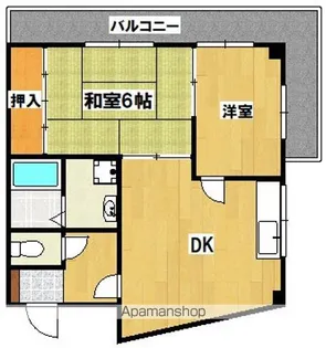 メゾンイングスあびこ【2階】の間取り