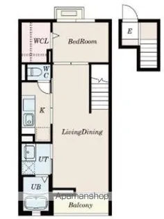 ルシエル1【4階】の間取り