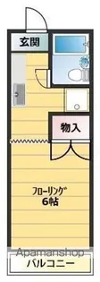 三沢ハイツ【1階】の間取り